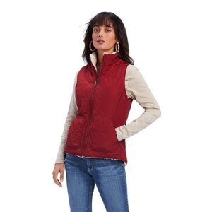 Ariat Women's Dilon Quilted Reversible Insulated Vest